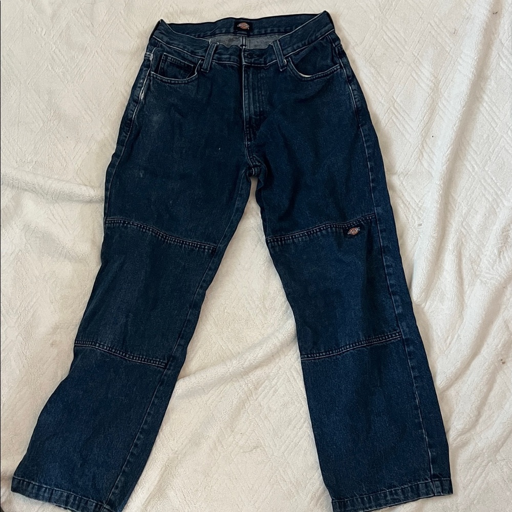 Dickies Men's Dark Blue Relaxed Jeans